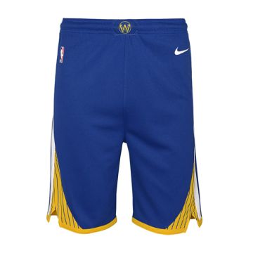 KIDS' NBA GOLDEN STATE WARRIORS ICON EDITION SHORTS 'BLUE'