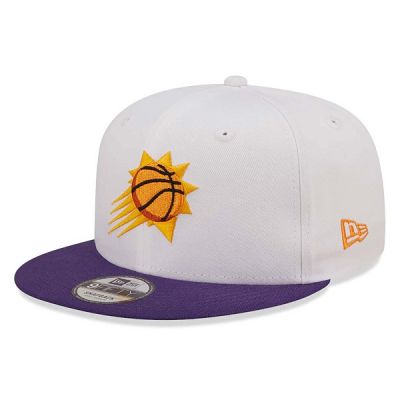 NBA PHOENIX SUNS CROWN TEAM 9FIFTY SNAPBACK CAP 'WHITE'